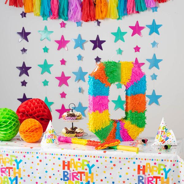 Nicola Spring Large Number 0 Pinata Party Set