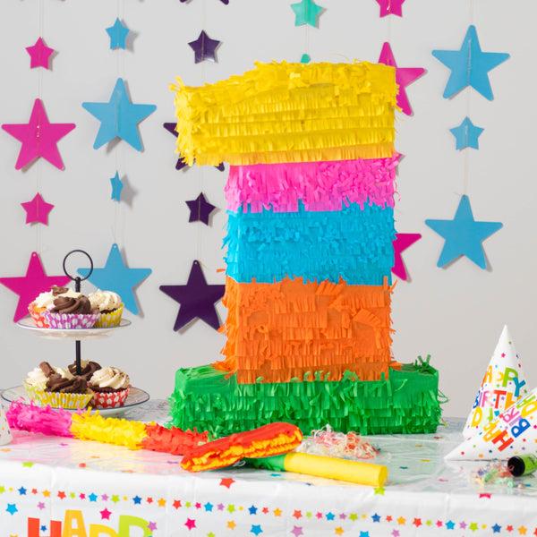 Nicola Spring Large Number 1 Pinata Party Set
