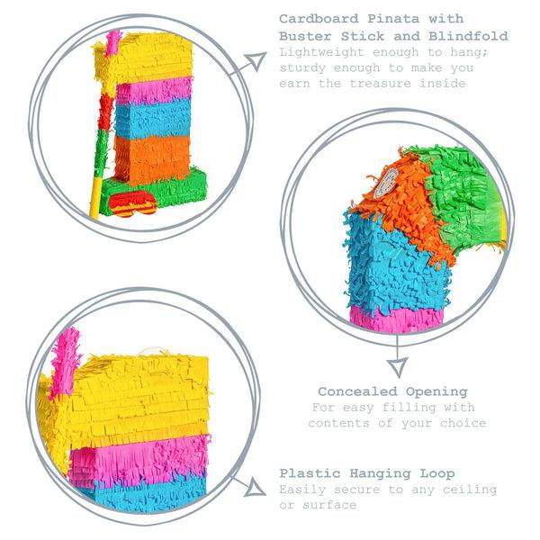 Nicola Spring Large Number 1 Pinata Party Set