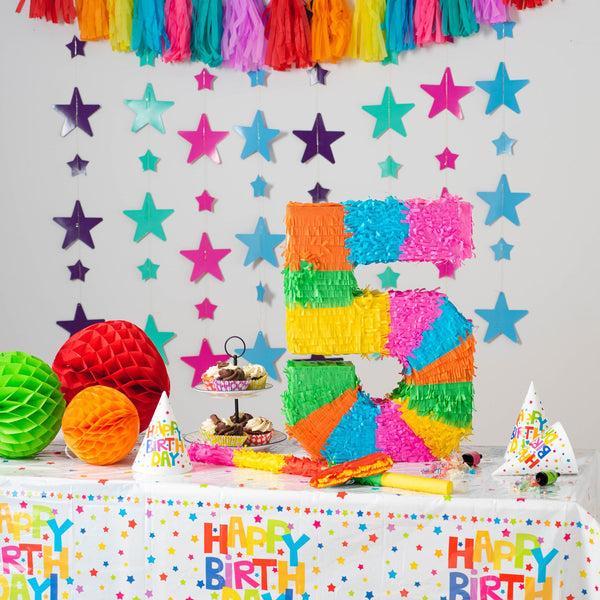 Nicola Spring Large Number 5 Pinata Party Set