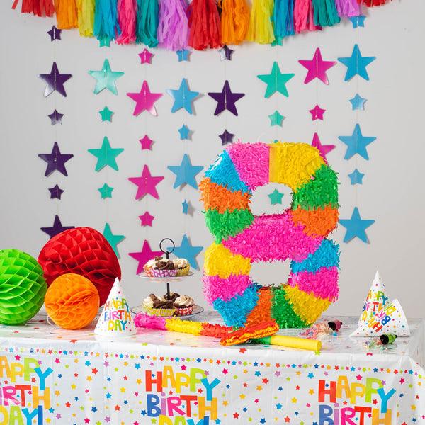 Nicola Spring Large Number 8 Pinata Party Set