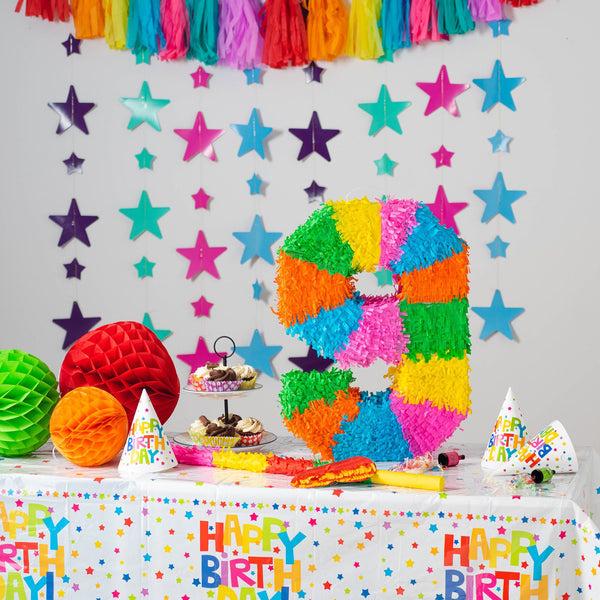 Nicola Spring Large Number 9 Pinata Party Set