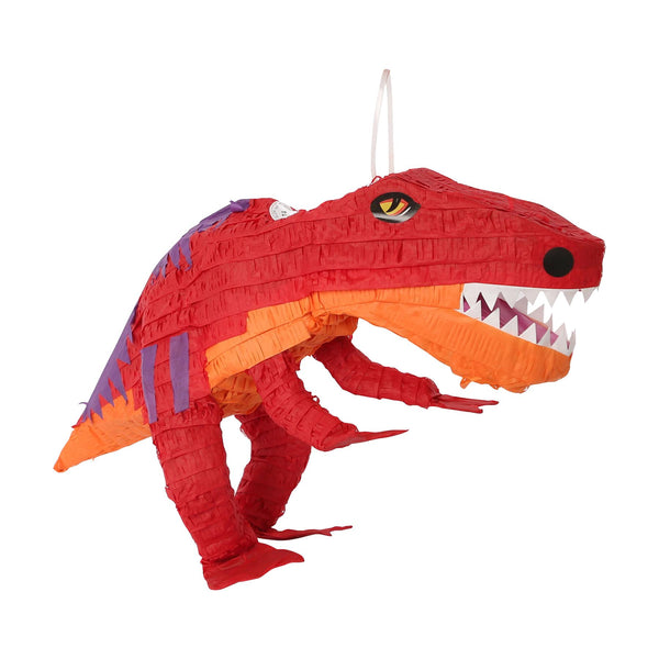 nicola spring Large T-Rex Pinata & Blindfold Set - Red