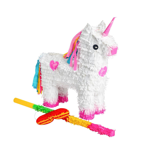 nicola spring Large Unicorn Pinata Party Set