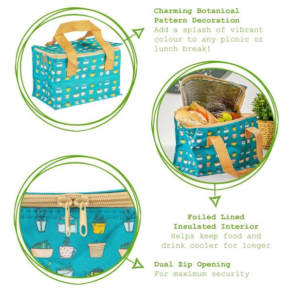 Nicola Spring Little Botanics Insulated Lunch Bag