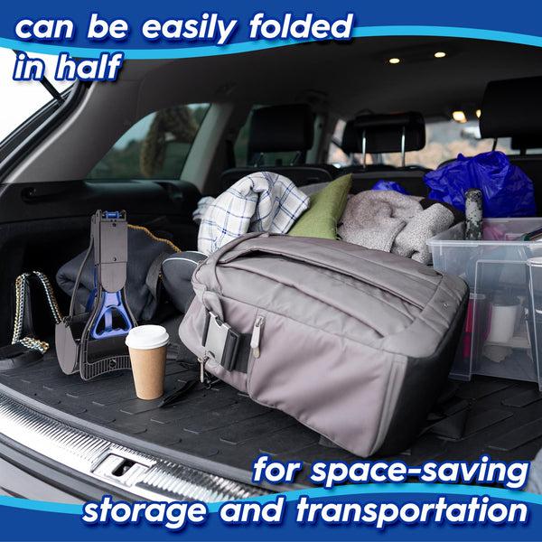 Nicola Spring Long Handle Pooper Scooper - 60cm - Blue