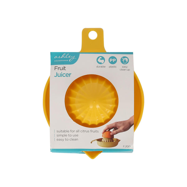 Nicola Spring Manual Juicer - Yellow