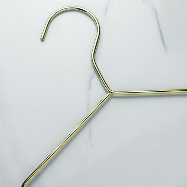 Nicola Spring Metal Coat Hangers - Pack Of 10