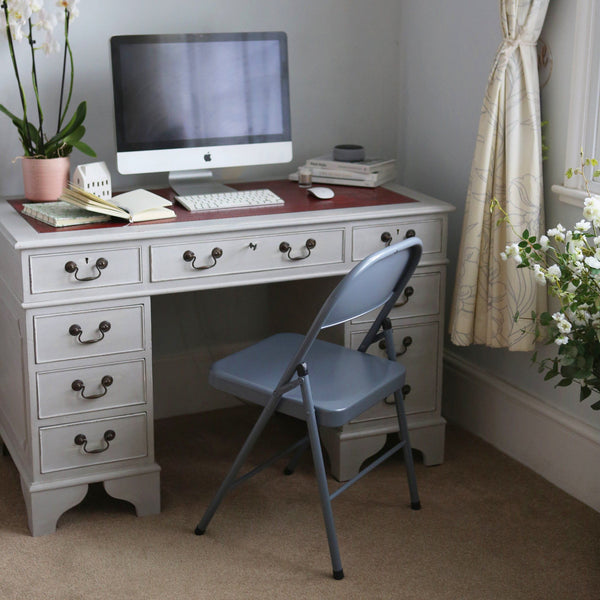 Nicola Spring Metal Folding Chairs - Pack Of Six