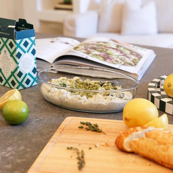 Nicola Spring Oval Glass Oven Dish - 26cm X 18cm