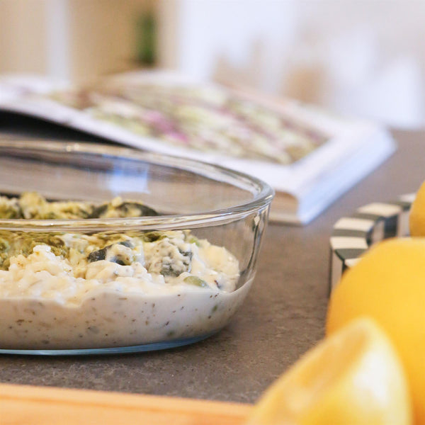 Nicola Spring Oval Glass Oven Dish - 26cm X 18cm