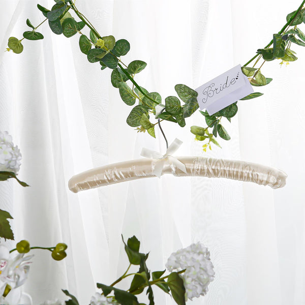 Nicola Spring Padded Satin Clothes Hanger