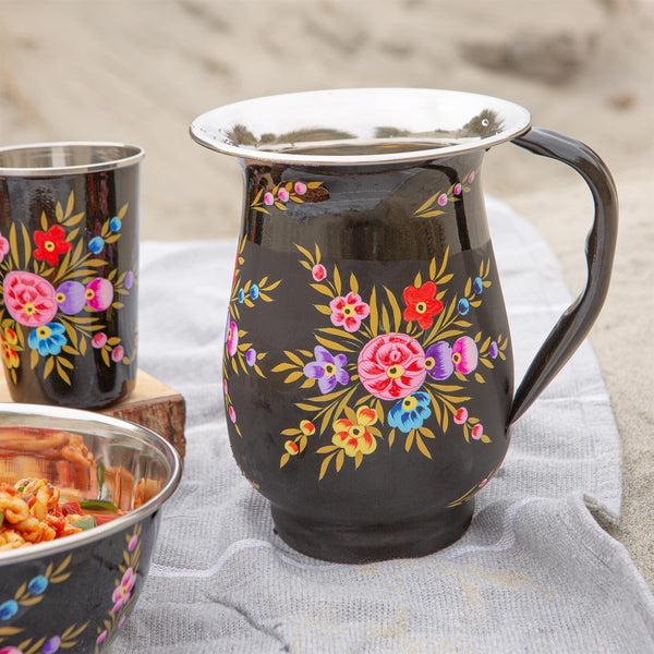 Nicola Spring Pansy 1.7L Stainless Steel Jug