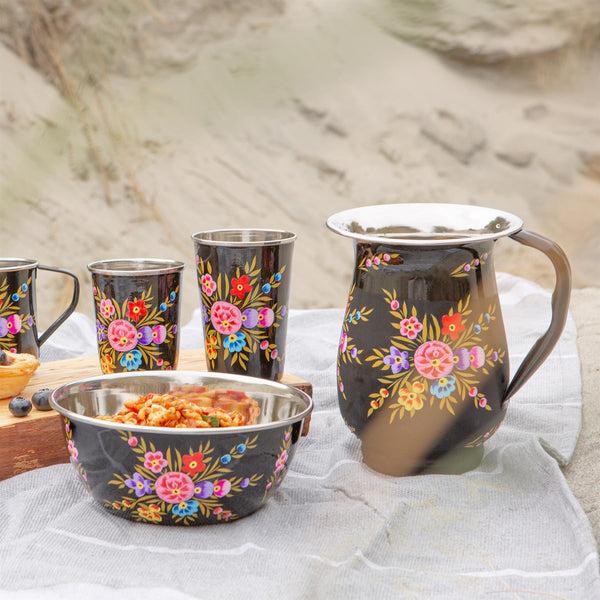 Nicola Spring Pansy 1.7L Stainless Steel Jug