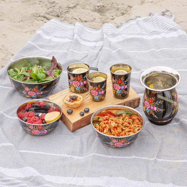 Nicola Spring Pansy 1.7L Stainless Steel Jug