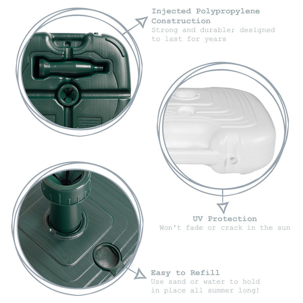 Nicola Spring Pie Refillable Parasol Base