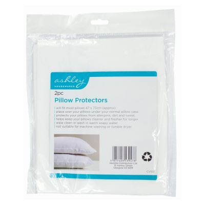 nicola spring Pillow Protectors - 75cm x 45cm - White