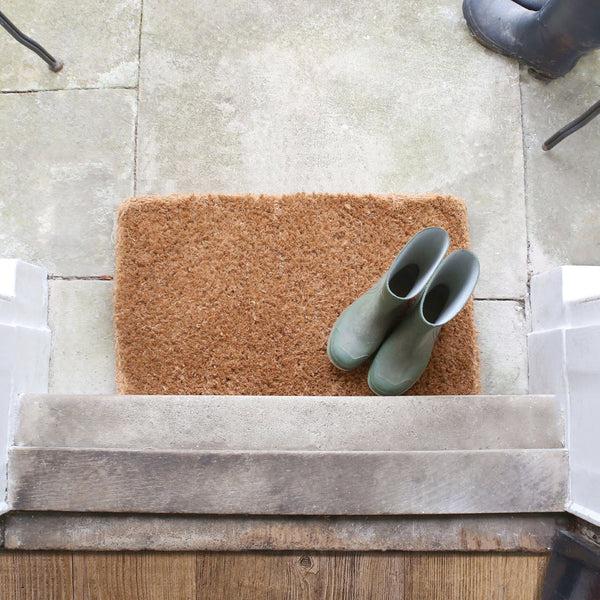 Nicola Spring Premium Handmade Coir Door Mat