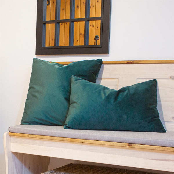 Nicola Spring Rectangle Velvet Cushion - 50cm X 30cm