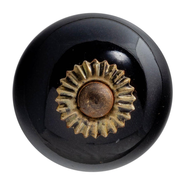 nicola spring Round Ceramic Cabinet Knob