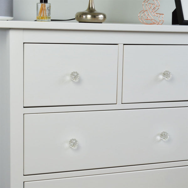 Nicola Spring Round Glass Door Knob