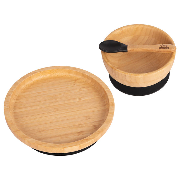 Nicola Spring Round Open Bamboo Suction Dinner Set