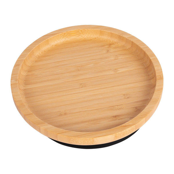 nicola spring Round Open Bamboo Suction Plate