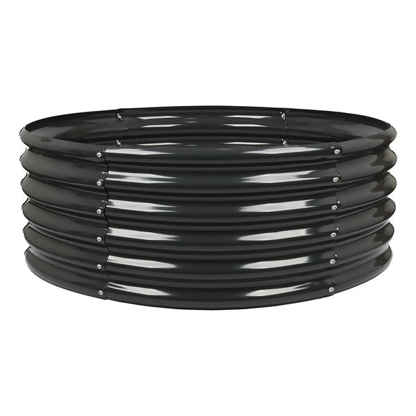 nicola spring Round Raised Garden Bed - 120cm x 45cm