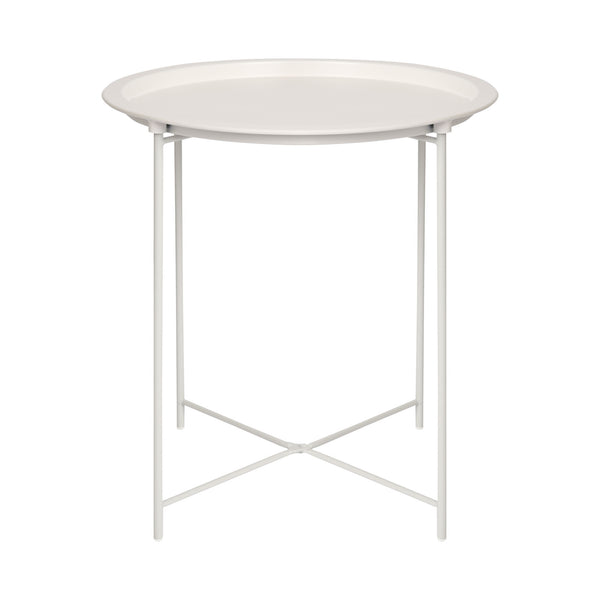 Nicola Spring Round Steel Tray Table