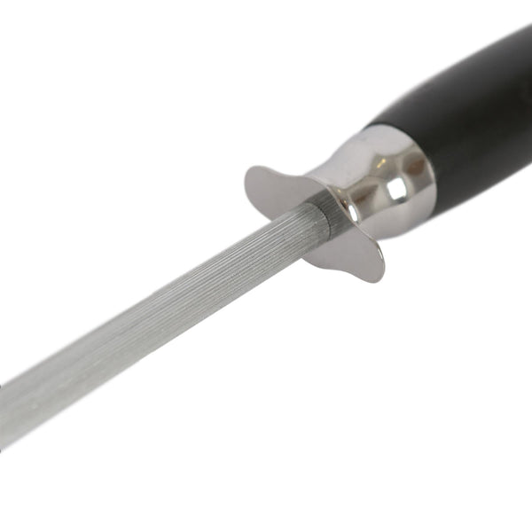 Nicola Spring Sharpening Steel - 29.5cm - Black