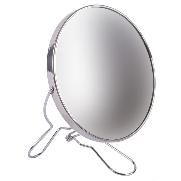 nicola spring Silver 14cm Metal Folding Mirror