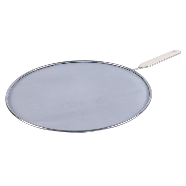 nicola spring Silver 29cm Metal Splatter Screen