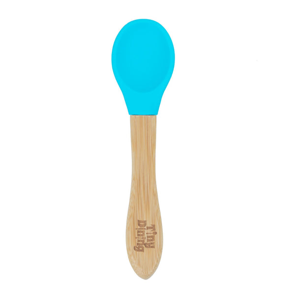 Nicola Spring Soft Tip Bamboo Spoon - Silicone Tip