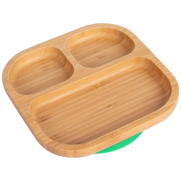 Nicola Spring Square Divider Bamboo Suction Plate