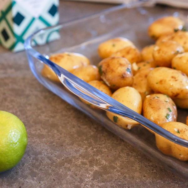 Nicola Spring Square Glass Oven Dish - 30cm X 27.5cm