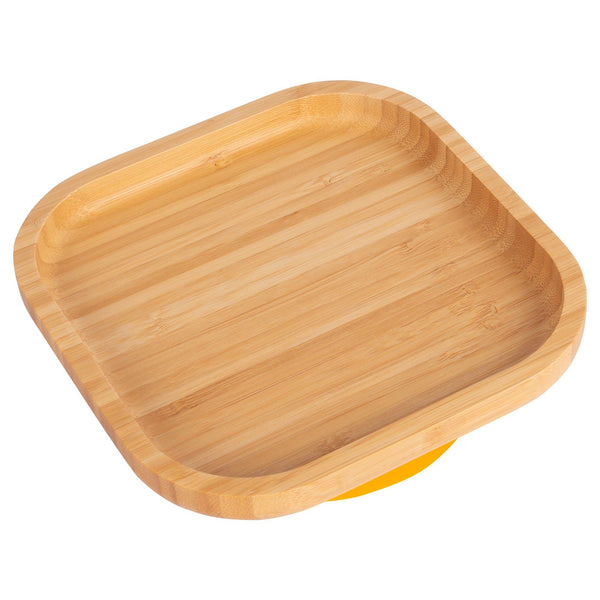 Nicola Spring Square Open Bamboo Suction Plate