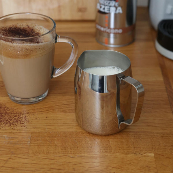 Nicola Spring Stainless Steel Milk Jug - 410ml