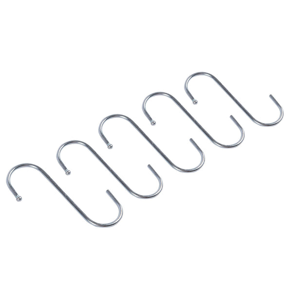 nicola spring Stainless Steel S-Hooks - Pack of 5