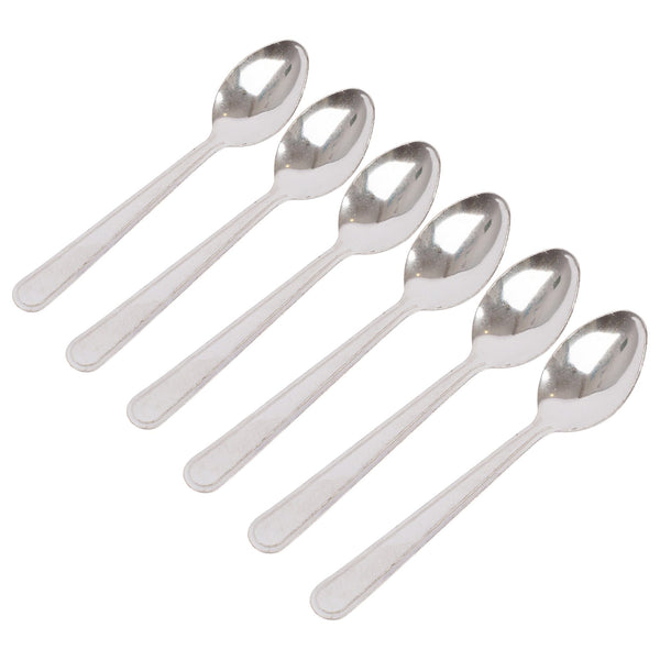 nicola spring Stainless Steel Teaspoons - Pack of 6