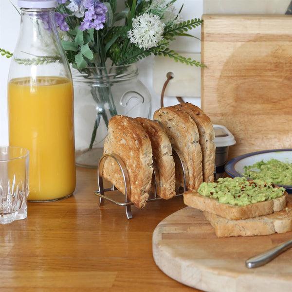 Nicola Spring Stainless Steel Toast Rack