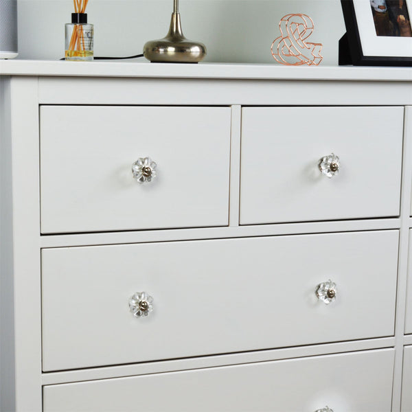 Nicola Spring Star Glass Door Knob