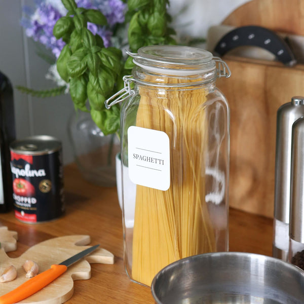 Nicola Spring Storage Jar Labels - Pack Of 36 Labels