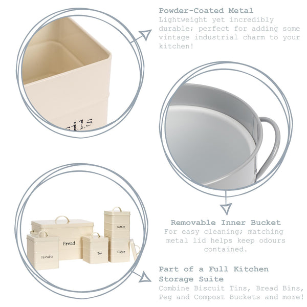 Nicola Spring Vintage Compost Bin