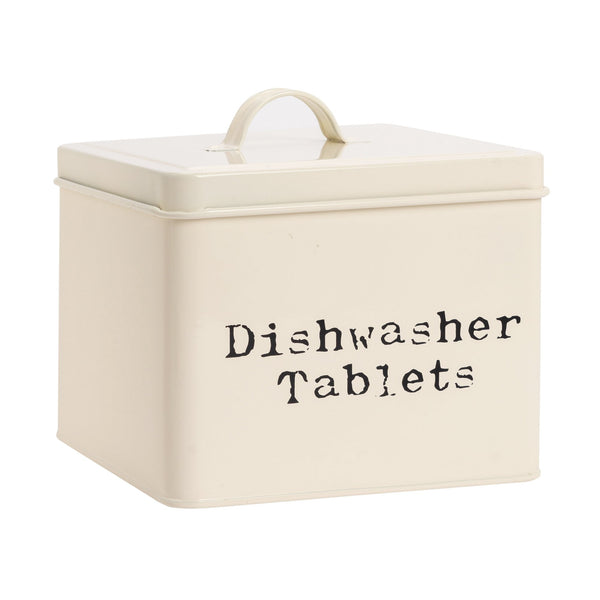 nicola spring Vintage Dishwasher Tablet Tin