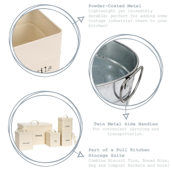 Nicola Spring Vintage Drinks Bucket