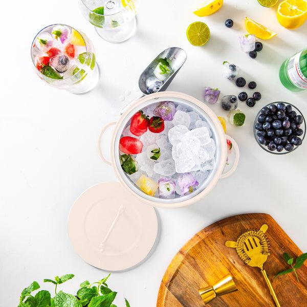 Nicola Spring Vintage Ice Bucket With Scoop