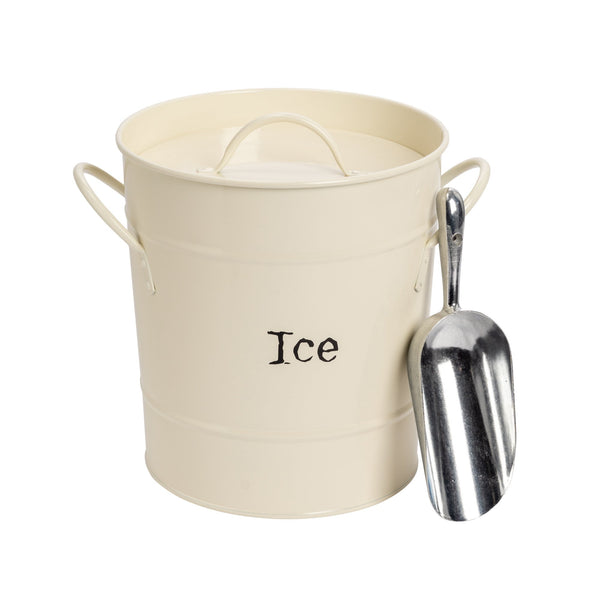 nicola spring Vintage Ice Bucket with Scoop