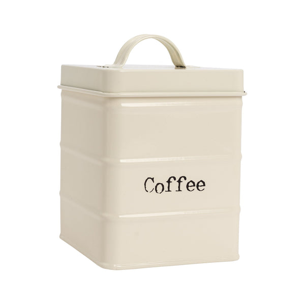 nicola spring Vintage Metal Coffee Canister