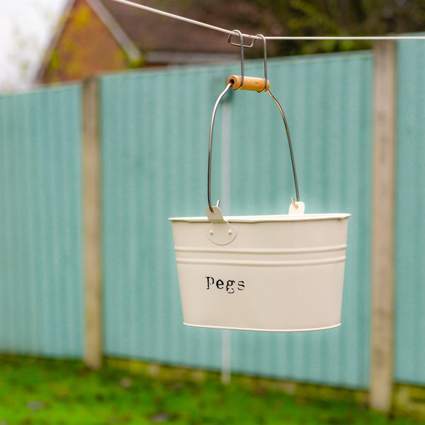 Nicola Spring Vintage Peg Bucket