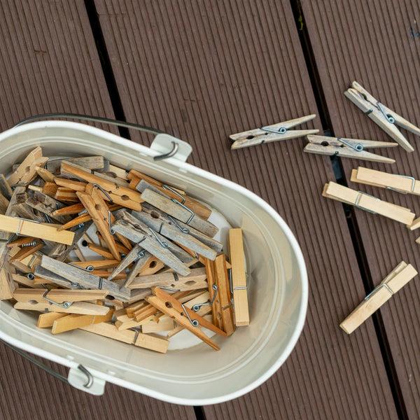 Nicola Spring Vintage Peg Bucket